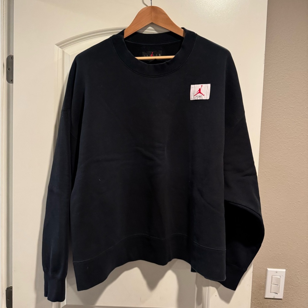 Jordan Black Top with Red Logo Patch -3XL
